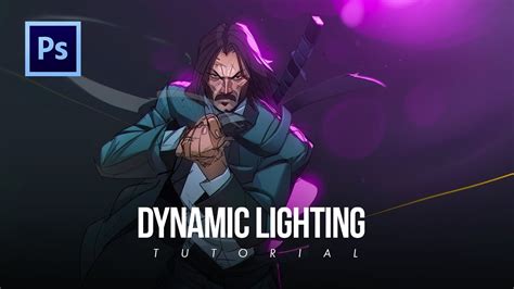How To Color Digital Art With Dynamic Lighting Youtube