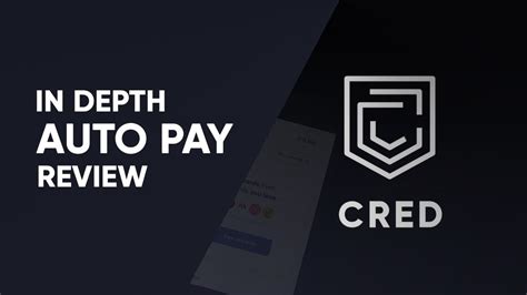 Cred Auto Pay Feature In Depth Review Youtube