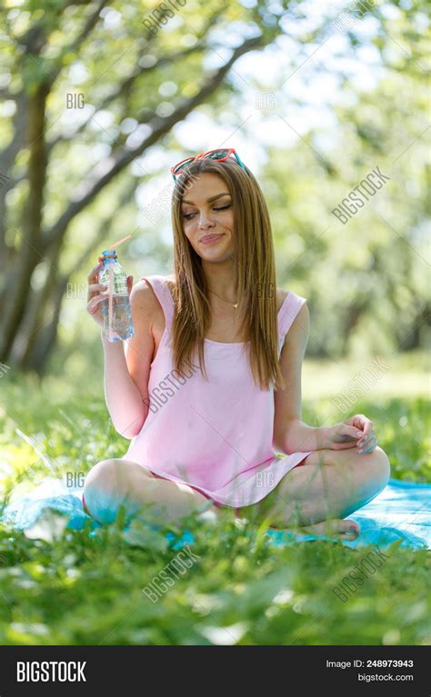 Beautiful Girl Sitting Image And Photo Free Trial Bigstock