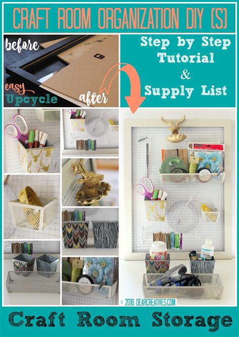 Craft Storage Wall Organizer See How To Make This