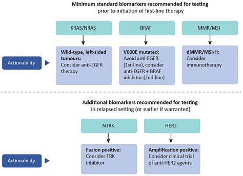 Tumor Biomarker Testing For Metastatic Colorectal Cancer A Canadian