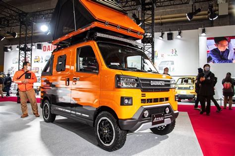 Daihatsu อวดโฉม Atrai Premium Version สดหร และ Atrai Deck Van Camper