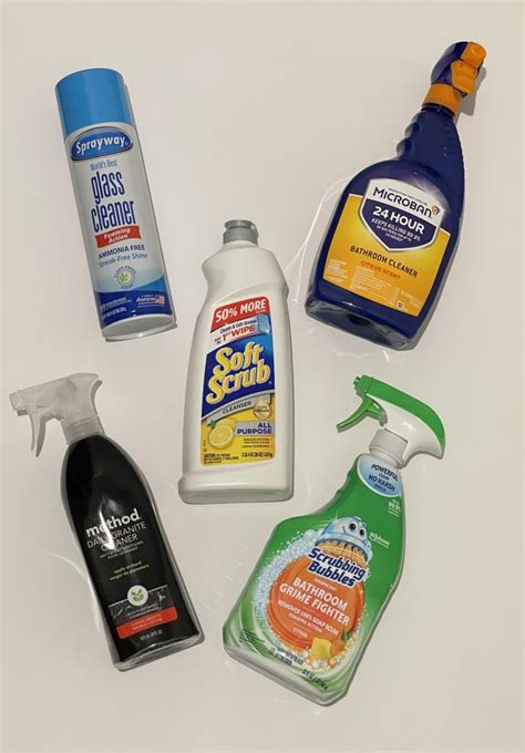 5 Of The Best Bathroom Cleaning Products Assorted Living