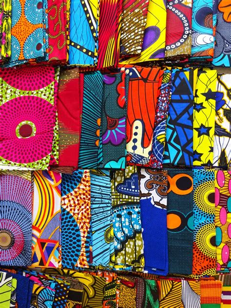 African Fabrics Craft Set African Wax Print Fabric Bundle Random Fat