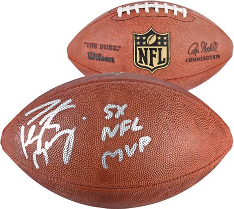 Peyton Manning Denver Broncos 2013 Nfl Mvp Autographed Duke Pro