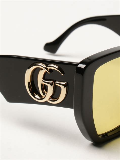 Gucci Sunglasses In Acetate Black Glasses Gucci Gg0956s Giglio