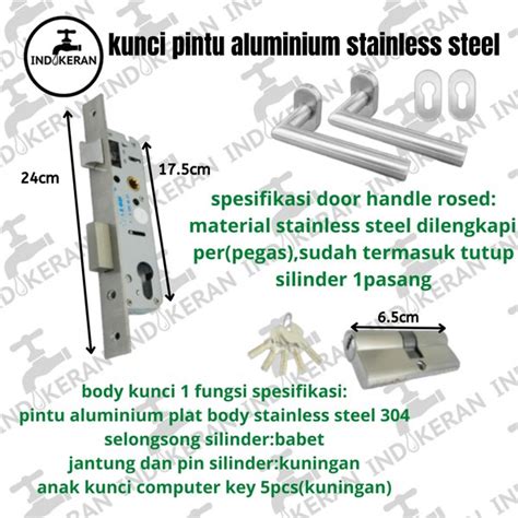anak kunci pintu aluminium
