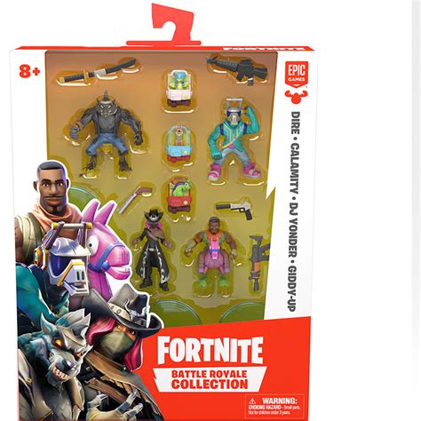 The 4 wood building materials can be used as a stand to pose and display your figures. Buy Fortnite Mini Figure Wave 2 Squad Pack | GAME