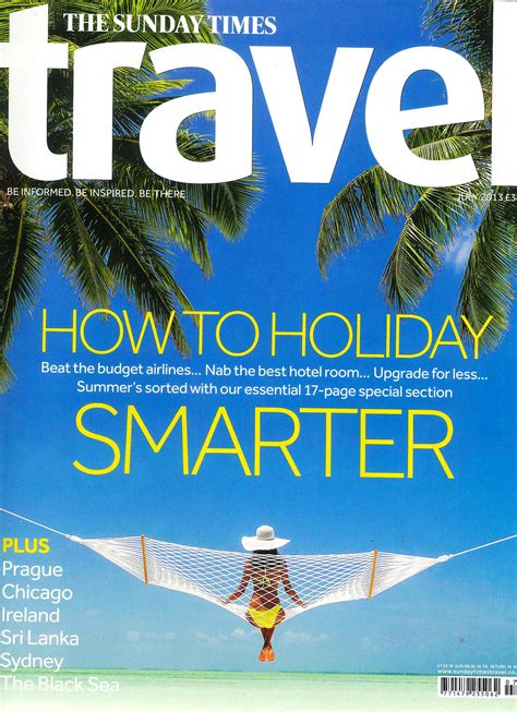 Sunday Times Travel Magazine Travel Magazine Cover Travel Magazines