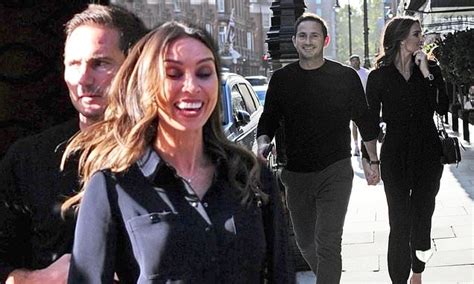 Christine Lampard Enjoys Lunch Date With Husband Frank After Champions League Loss Daily Mail