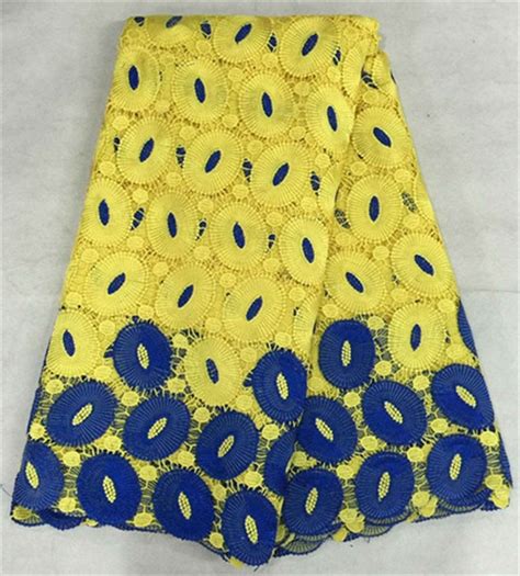 African Cord Lace Fabrics High Quality 2017 Soft Guipure Lace Wholesale Factory Direct Fabric