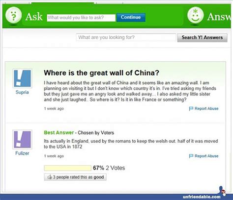 The Most Epic And Hilarious Screenshots Of Yahoo Answers