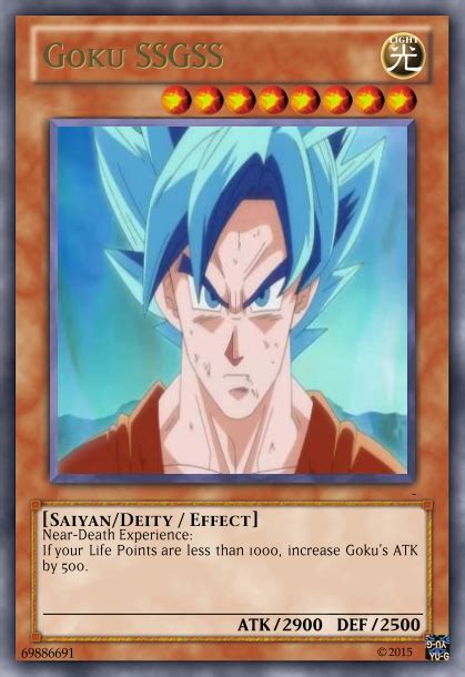 Goku Ssgss Card By Catcamellia On Deviantart