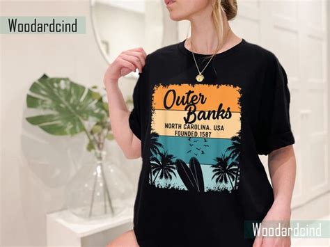 Outer Banks Shirts Obx North Carolina Nc T T Shirt Pogue Etsy