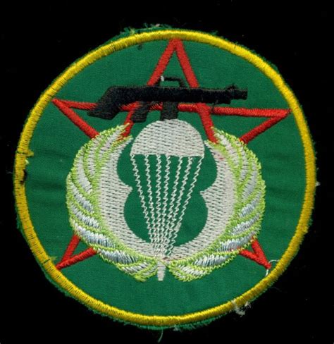 South Vietnamese Arvn Airborne Beret Vietnam Patch C1 Ebay