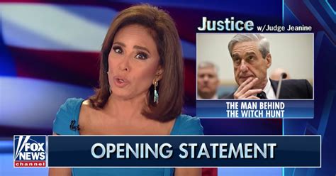 Fox News Judge Jeanine Pirro Tries To Sully Robert Mueller Over