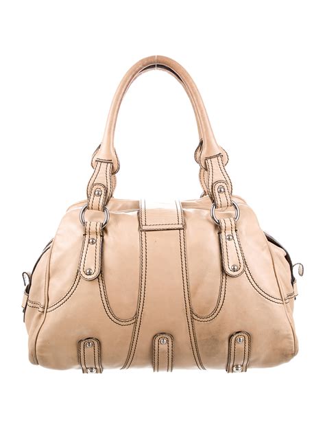 Valentino Leather Embellished Bag Handbags Val61125 The Realreal