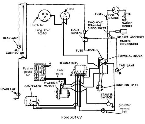Ford 800 Tractor Wiring Diagram