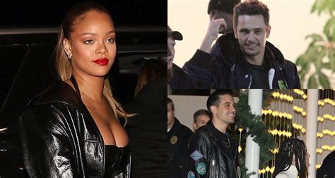 Rihanna James Franco G Eazy And More Stars Attend Jay Z Concert At The