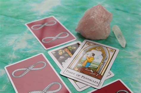The cards all have images of stones or crystals. Crystals and Tarot Cards | Daily Tarot Girl
