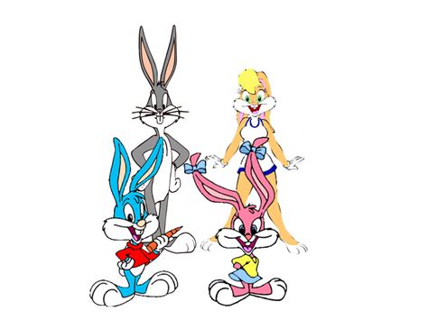 Buster Babs Bugs And Lola Bunny By 9029561 On Deviantart