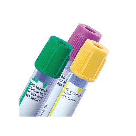 Bd Vacutainer Plastic Blood Collection Tube With K2edta 10ml Lv 100