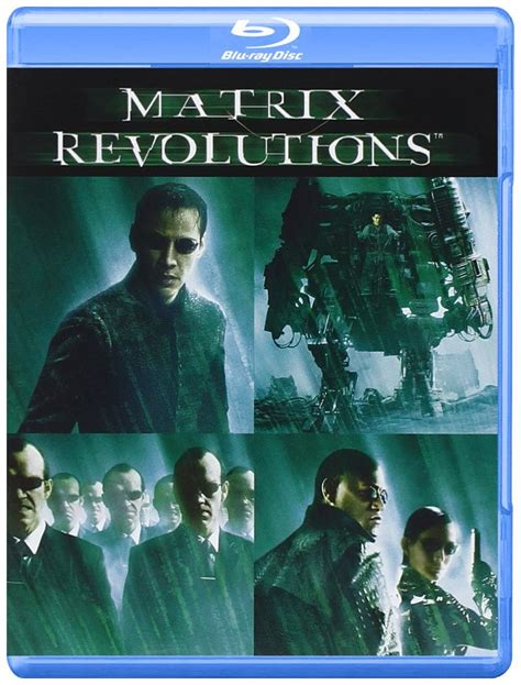 Matrix Revolutions Blu Ray IT Import Amazon De Keanu Reeves Hugo