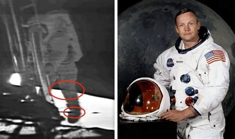 Moon Landing Faked Transparent Neil Armstrong In Nasa Conspiracy