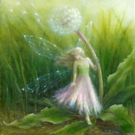 Magic Dandelion Fairy Paintings Fairy Artwork Mermaid Fairy