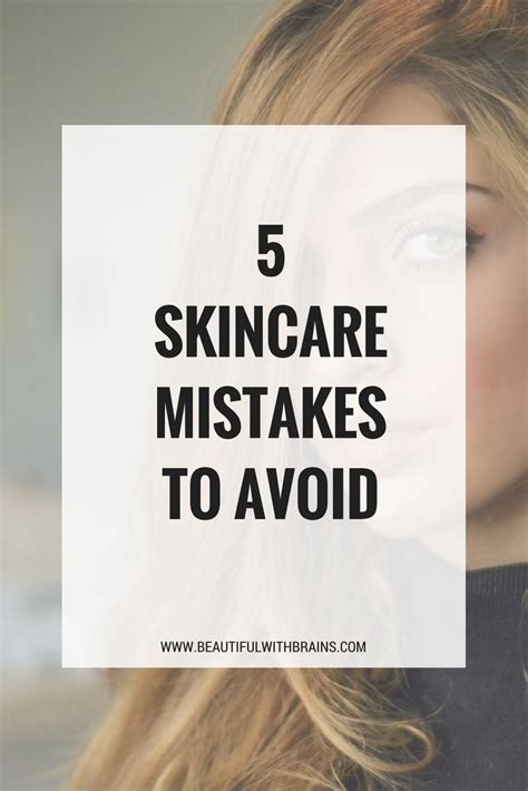 Pin On Skincare Mistakes
