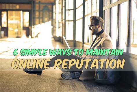 6 Ways to Maintain Your Online Reputation | JobCluster.com Blog