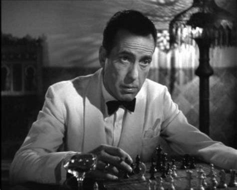Humphrey Bogart Playing Chess Casablanca Movie Humphrey Bogart Bogart