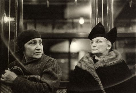 Photographer Walker Evans In The Subway Many Are Called