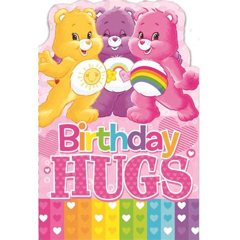 Care Bears Birthday Hugs Greeting Card Buy Online
