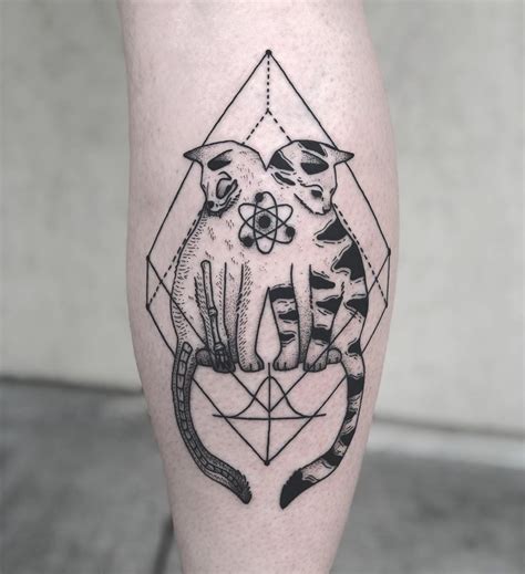 Joshua Burd On Instagram “first Tattoo Back My Take On A Schrödinger