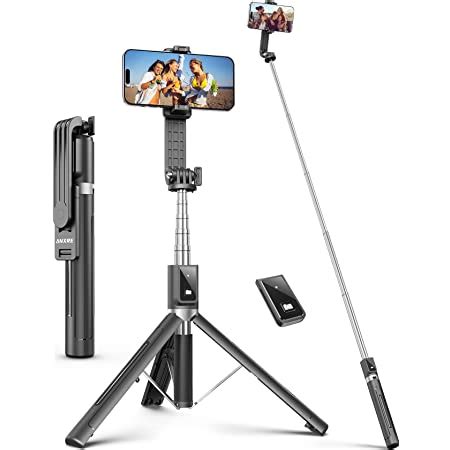 Nineigh Handy Stativ Ständer 180cm Smartphone Stative mit Fernauslöser