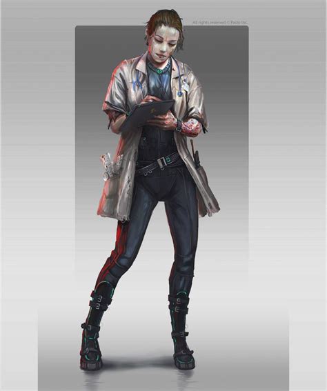 The Scientist By Tsabo6 On Deviantart Apocalypse Character Cyberpunk
