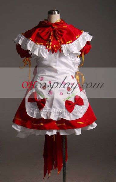Vocaloid Miku Red Maid Cosplay Costume Advanced Custom Uk
