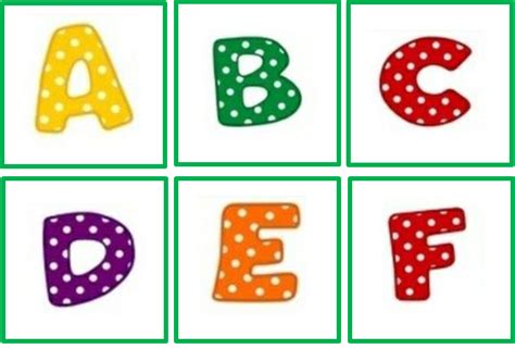 Dabei hat jeder buchstabe den wert, der seiner . Cartes des alphabets 1 - Creativekid
