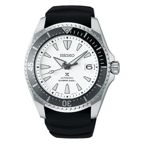 Seiko Prospex Spb191 Shogun Titanium Diver White Dial Watch Skeies