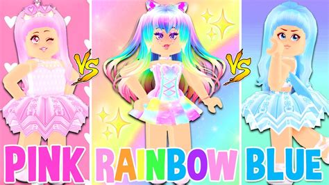 We Tried The One Color Outfit Challenge In Fashion Famous Roblox