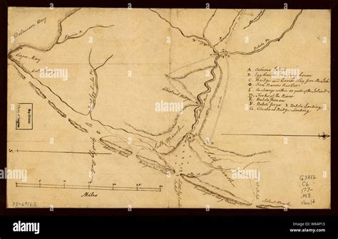 American Revolutionary War Era Maps 1750 1786 591 Map Of The Coast Of