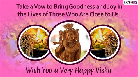 Malayalis living across countries observe the day with varying. Happy Vishu 2020 Messages & Vishu Ashamsakal Images ...