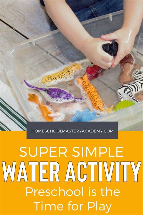 Super Simple Water Activity Preschool Is The Time For Play Water