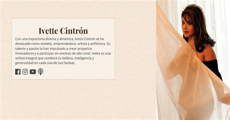 Ivette Cintrón Se Ha Destacado Como Modelo Emprendedora Artista Y Anfitriona