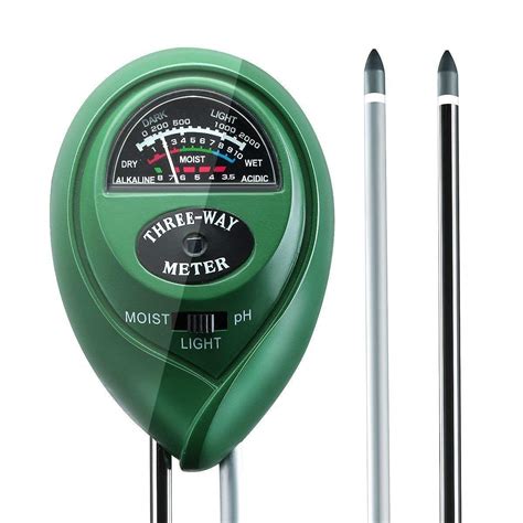 Buy 3 Way Soil Meter For Moisture Light Intensity And Ph Testing Meter