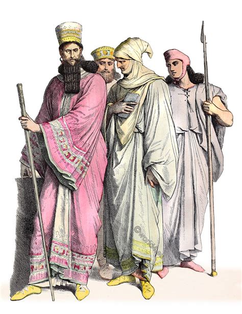 ancient persian costume history general description