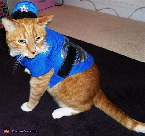 Cat Cop Halloween Costume Contest At Costume Pet