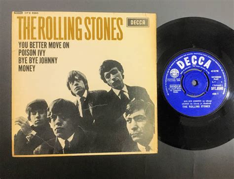 Rolling Stones You Better Move On Poison Ivy Bye Bye Johnny Money Uk盤 Decca フリップバック