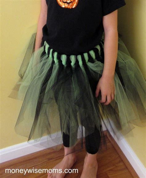 A No Sew Tulle Skirt For My Good Witch Moneywise Moms